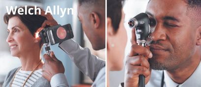 Quer comprar um otoscópio? Otoscópios, oftalmoscópios ou conjuntos de diagnóstico Welch Allyn entregues rapidamente.